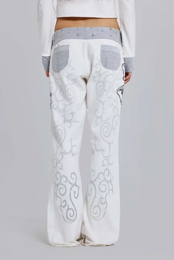 Rock Revival Graphic Studded Joggers
