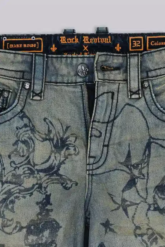 Rock Revival Inked Jeans