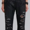 Rock Revival Staple Wax Bootcut Jeans