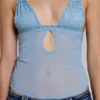 Roxxi Lace Mesh Cami Top