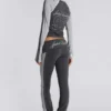 Rynna Sporty Foldover Bootcut Trousers