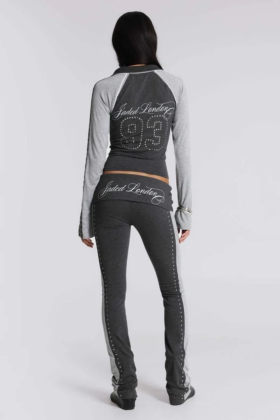 Rynna Sporty Foldover Bootcut Trousers