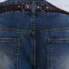 Saddle Skinny Brown Leather Belt