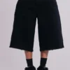 Sand Black Colossus Jorts