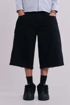 Sand Black Colossus Jorts