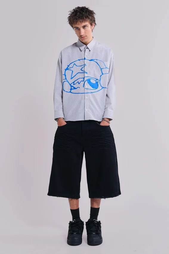 Sand Black Colossus Jorts