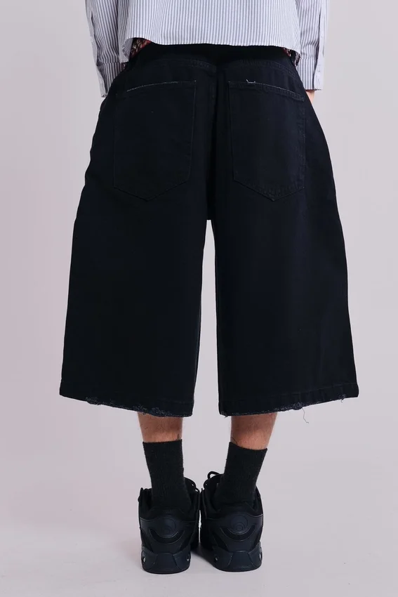 Sand Black Colossus Jorts