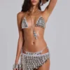 Selka Metal Bead Crochet Sarong