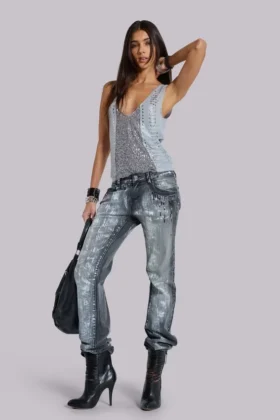 Sequin Bootcut Cooper Jeans