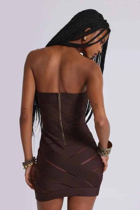 Serena Studded Bandage Dress