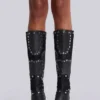 Shadow Studded Knee-High Boot