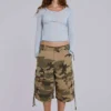 Sheer Henley Top In Sky
