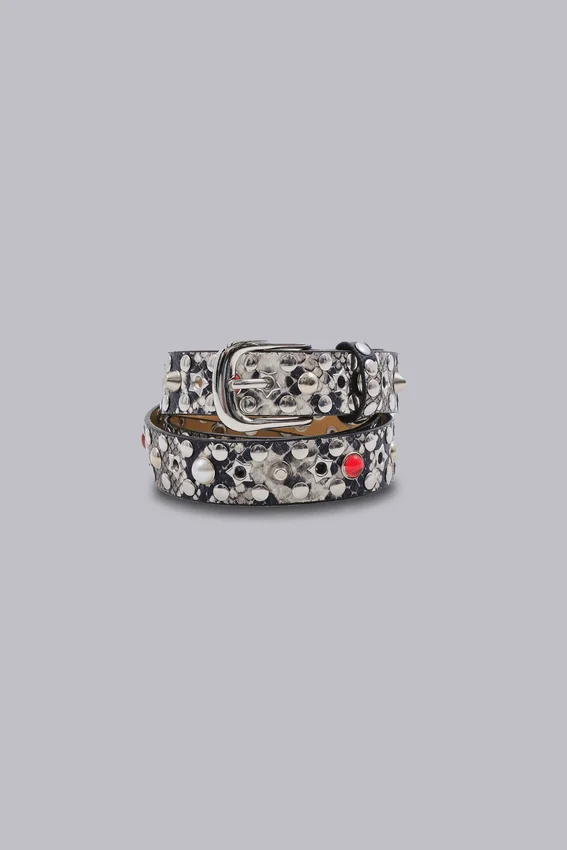 Silver Mamba Belt