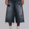 Skate Distressed Carpenter Shorts