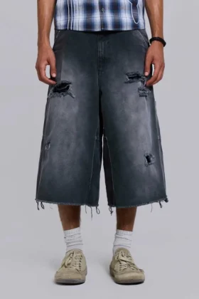 Skate Distressed Carpenter Shorts