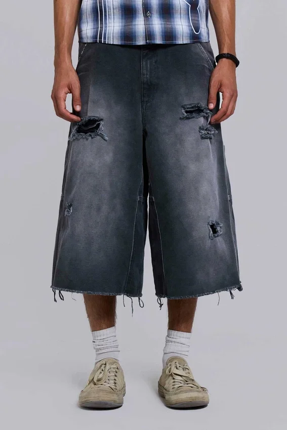 Skate Distressed Carpenter Shorts