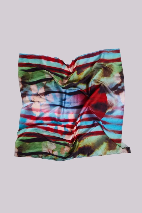 Solaris Satin Multiway Bandana Scarf