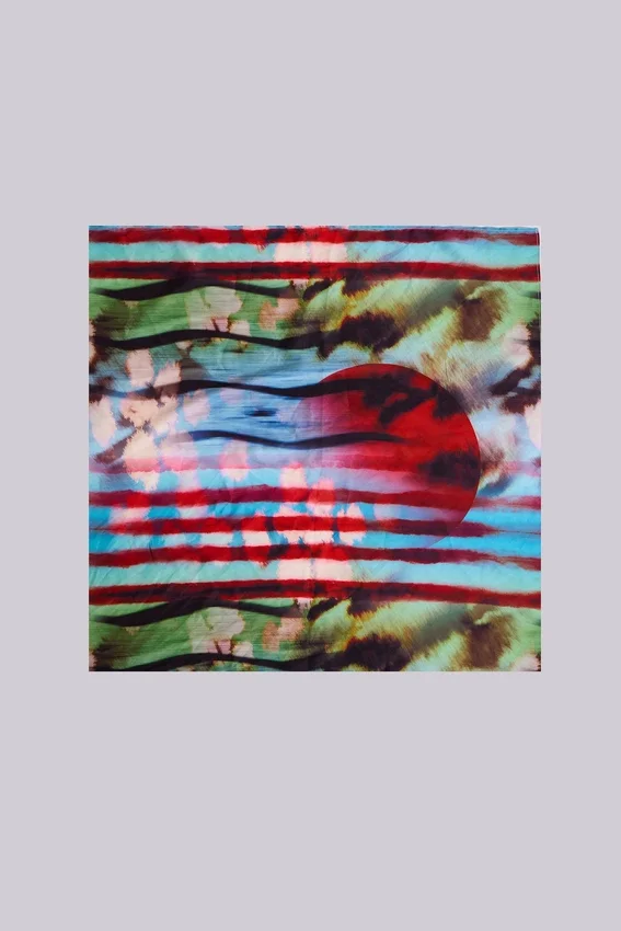 Solaris Satin Multiway Bandana Scarf