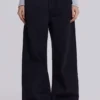 Solid Black Colossus Jeans