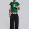 Solid Black Low Rise Colossus Jeans