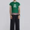 Solid Black Low Rise Colossus Jeans