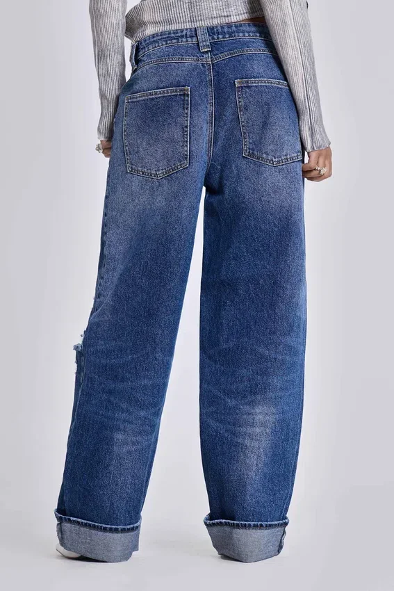 Sonic Jeans in Vintage Blue Wash