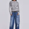 Sonic Jeans in Vintage Blue Wash