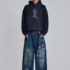 Splatter Cinch Carpenter Jeans