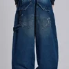 Splatter Cinch Carpenter Jeans
