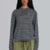 Stripe Long Sleeve Top