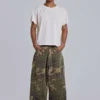 White Moth Cropped T-Shirt
