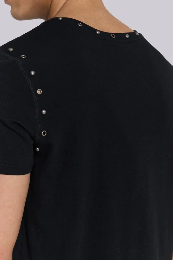 Studded Black Mist T-Shirt