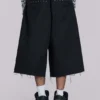 Studded Black XL Goliath Baggy Shorts