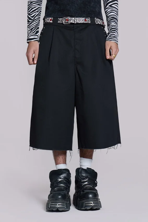 Studded Black XL Goliath Baggy Shorts