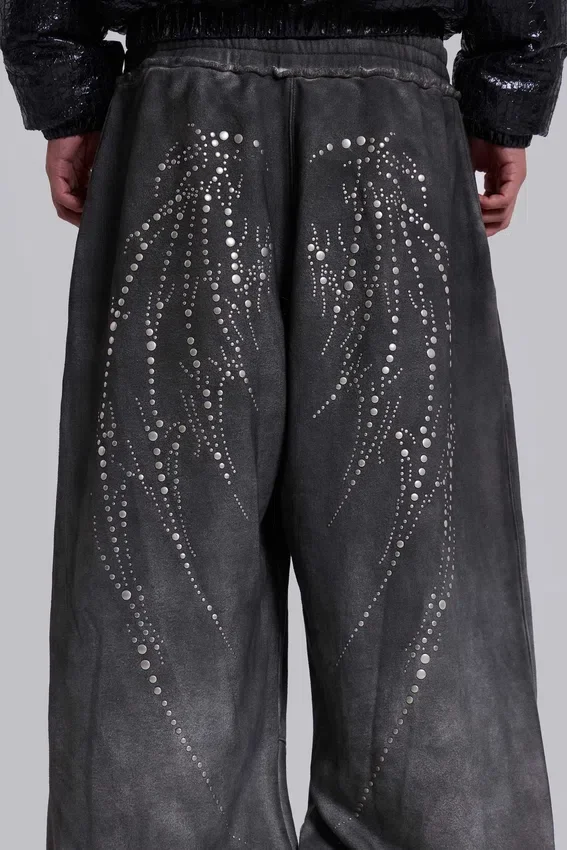 Studded Wing Monster Joggers