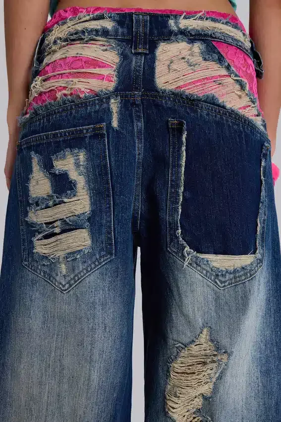 Tattered Colossus Jeans
