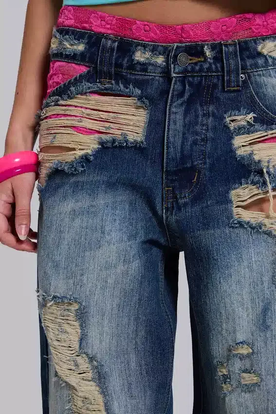 Tattered Colossus Jeans