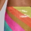 Toryn Backless Stripe Sequin Mini Dress