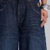 Union Jack Indigo Colossus Jorts