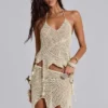 Ursule Crochet Top with Real Shell
