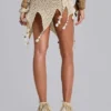 Ursule Crochet Mini Skirt with Real Shells