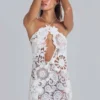 Verbena Patchwork Crochet Mini Dress