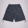 Vintage Grey Parachute Cargo Shorts