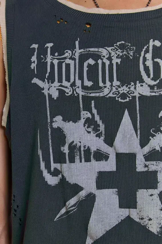 Violent Grace Ribbed Vest