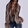 Vrax Cowl Zipper Top