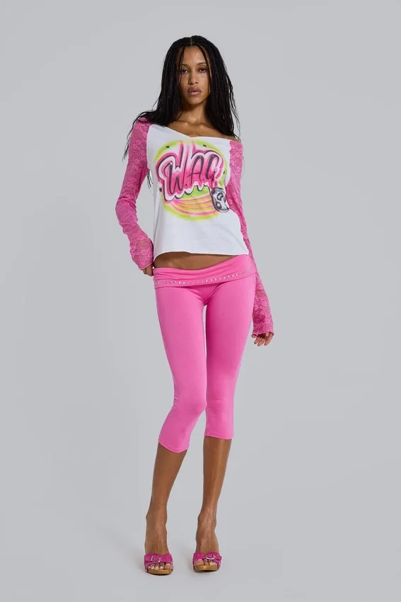 Wag Airbrush Raglan Tee
