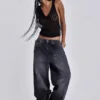 Washed Black Colossus Jeans