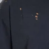 Washed Black Cropped Moth T-Shirt