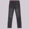 Washed Black Drain Jeans