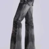 Washed Black Drift Bootcut Jeans